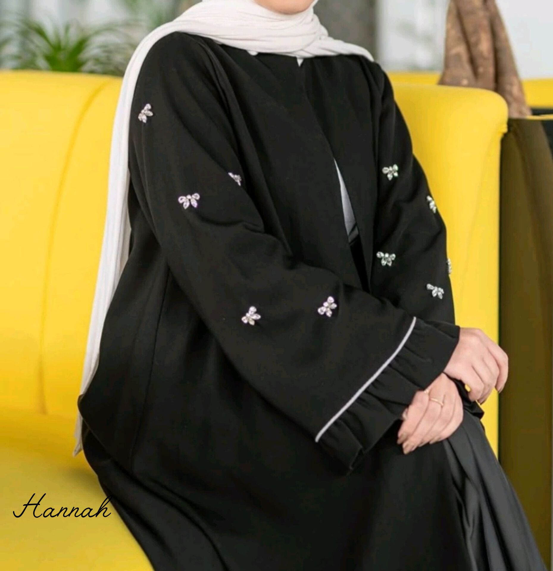 عبای جواهر دوزی نگین