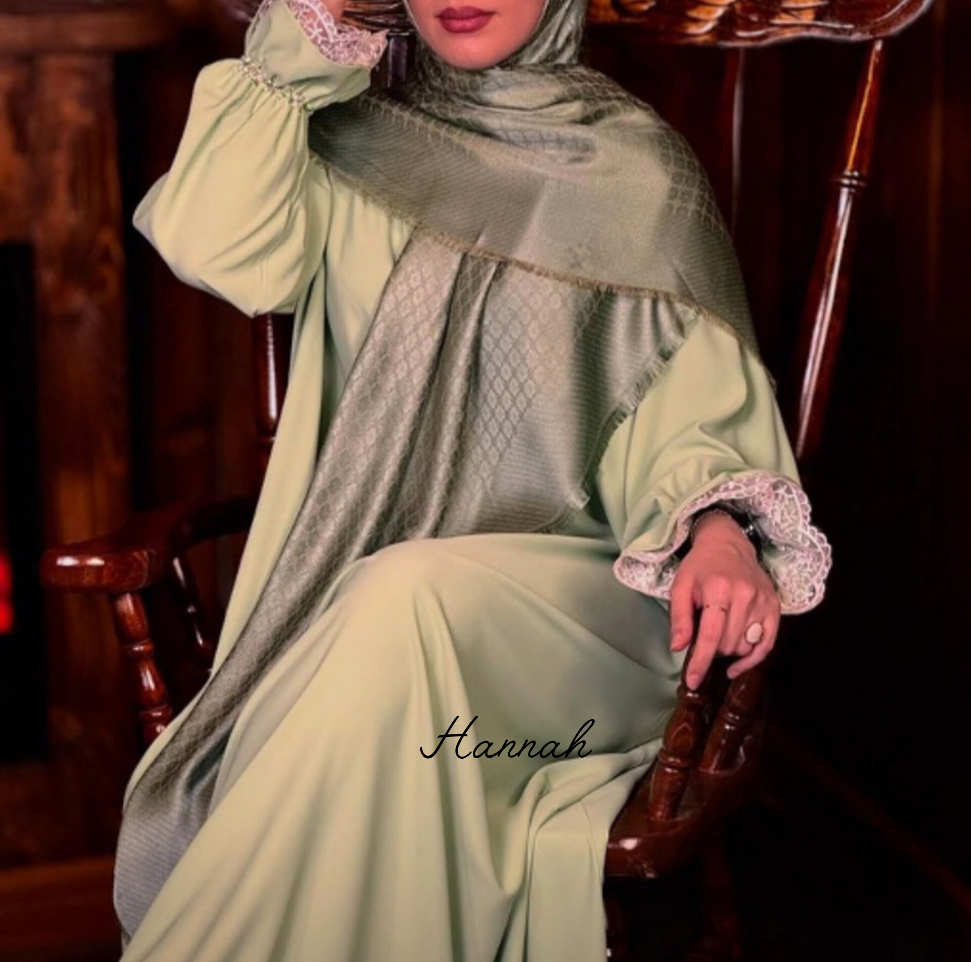 عبای جواهر دوزی مدل ارزو