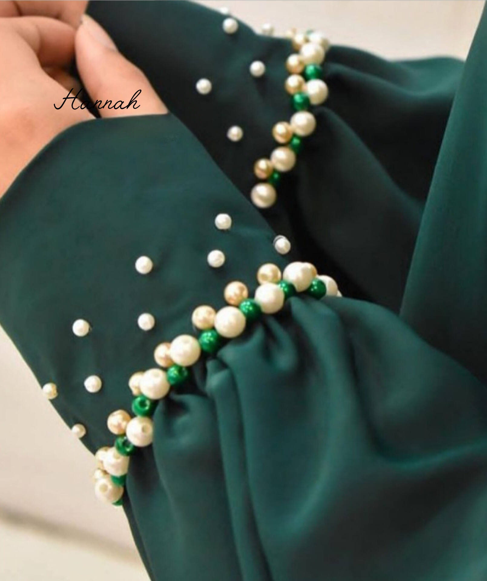 عبا مروارید دوزی شاپرک